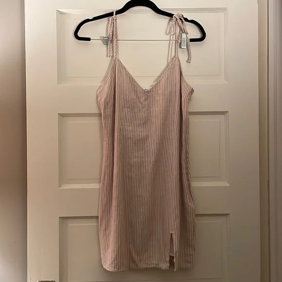 Abercrombie & Fitch | Dresses | Nwot Abercrombie And Fitch Linen Blend Slip  Dress | Poshmark